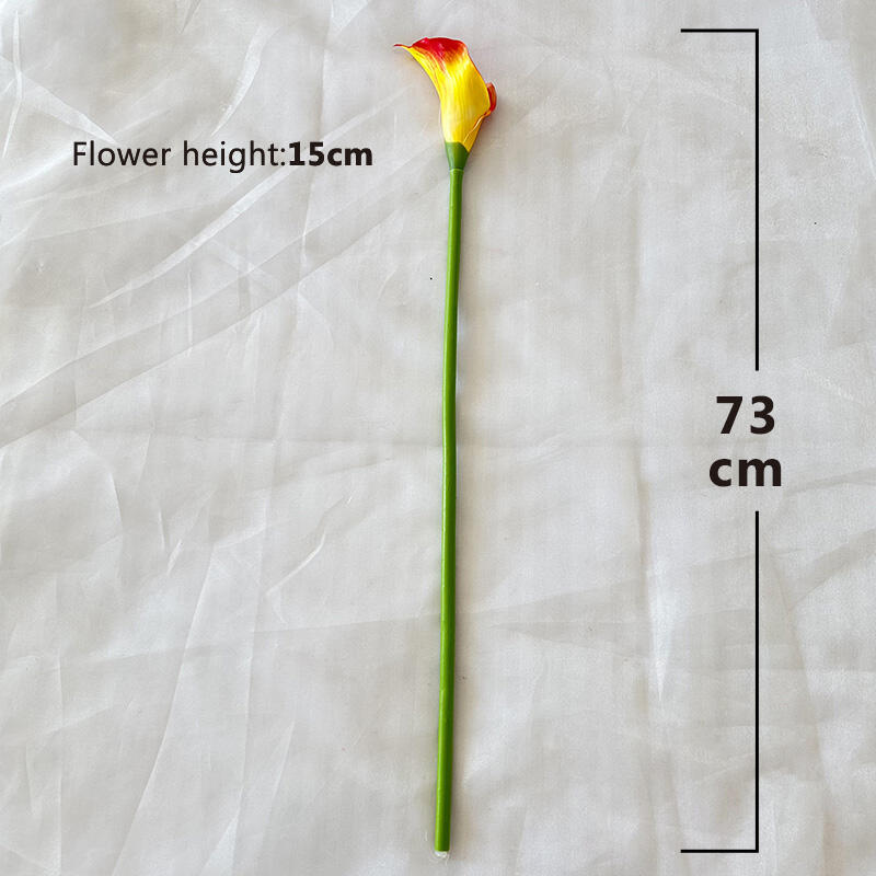 product yuyao single small calla lily multicolor modern style single flower for wall table christmas garden decor wholesale-53