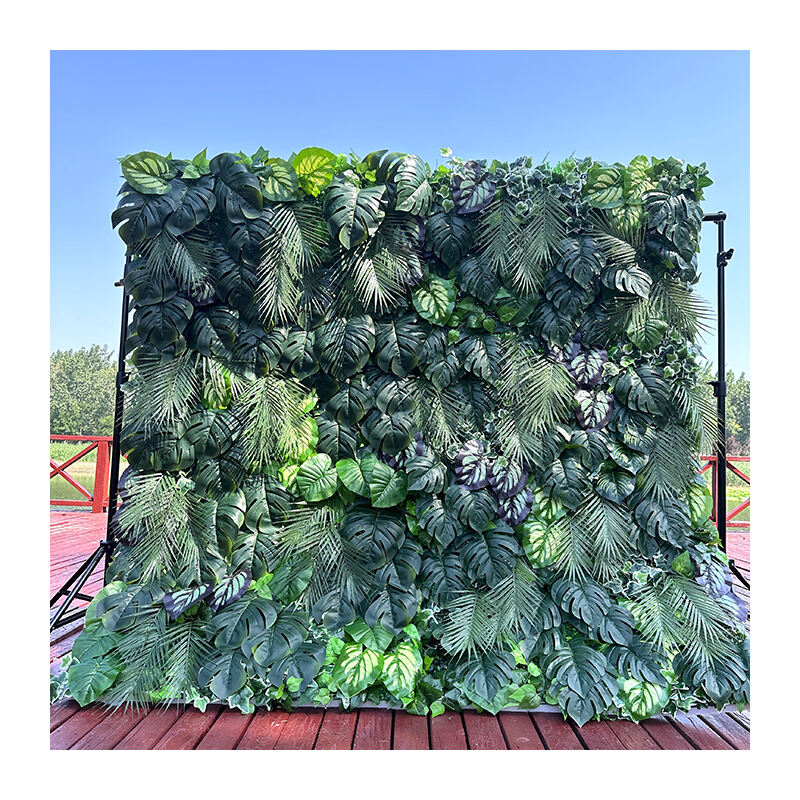 MYQ12 Artificial Grass Wall Panels Plastic Greenery Plant Wall Grass Artificial Grass Wall Backdrop For Home Restaurant Indoor D supplier