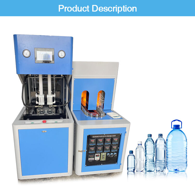 Hot selling semi automatic 2 cavity pet blow molding machine supplier