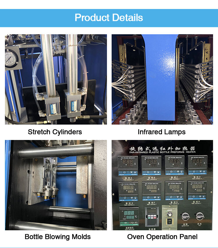 100ml-3000ml semi automatic bottle making machine for drinking water and juice manufacture