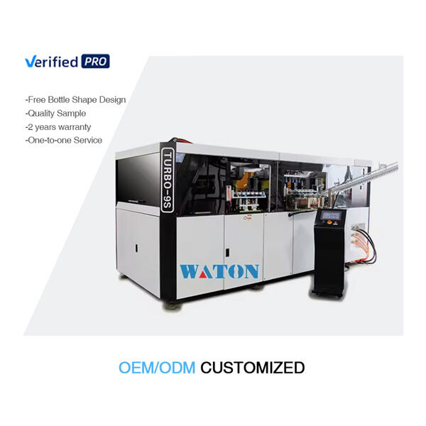 Ensuring consistent quality and reliability with a fully automatic pet bottle making machine.