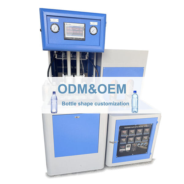 Small water bottle making machine can produce a variety of bottle sizes and shapes.