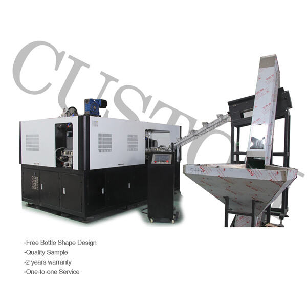 The Bottle Blowing Machine in Action