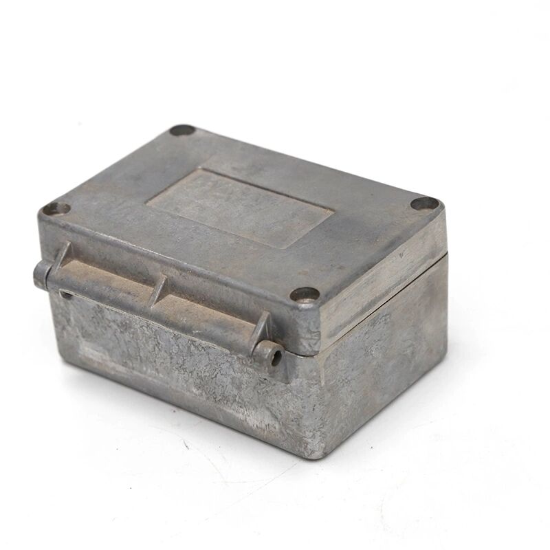 Caja de fundición a presión de aleación de zinc, magnesio y aluminio de fundición de metal de acero personalizada de proveedores de piezas de hierro fundido