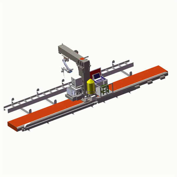 The 9-axis cantilever robot workstation