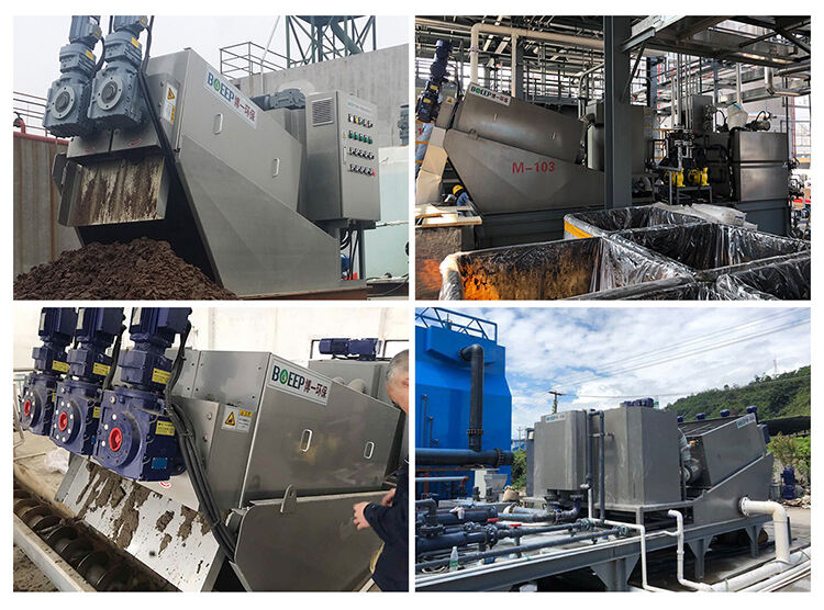 Fully-Automatic Stainless Steel Sludge Thickening And Dewatering Machine For Sewage Treatment Plant manufacture