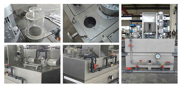 Water treatment chemical dosing system automatic polymer dosing machine and filling unit factory