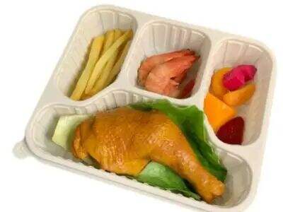 持続可能なケータリングサービス向けの生分解性ランチボックス