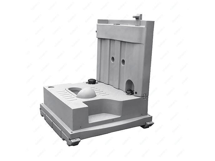Model HDSN — Chinese squat Plastic HDPE movable portable outdoor toilet