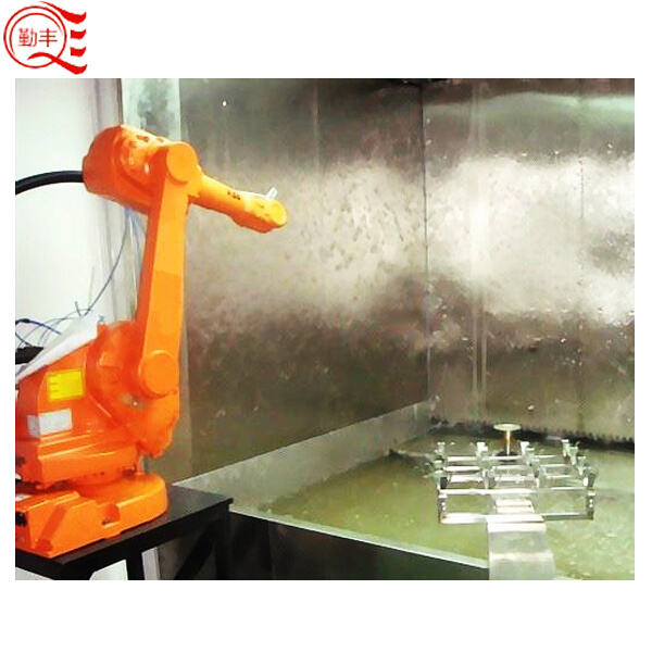 Utilization of spray painting robots