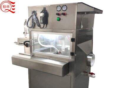 Comparação da eficiência de transferência entre máquina de pintura por pulverização eletrostática e máquina de pintura por pulverização com ar