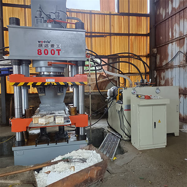 Harnessing hydraulic power to mold salt into durable brick form