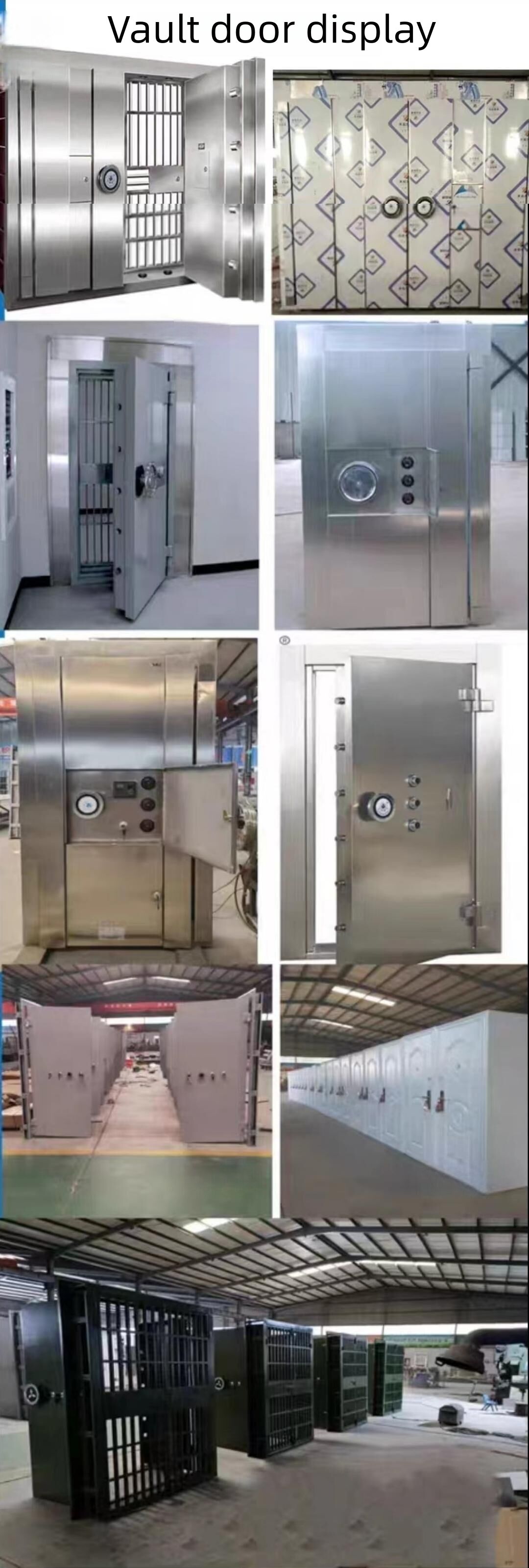 Custom luxury anti-theft vault door security premium protection vault doors estate vault doors factory