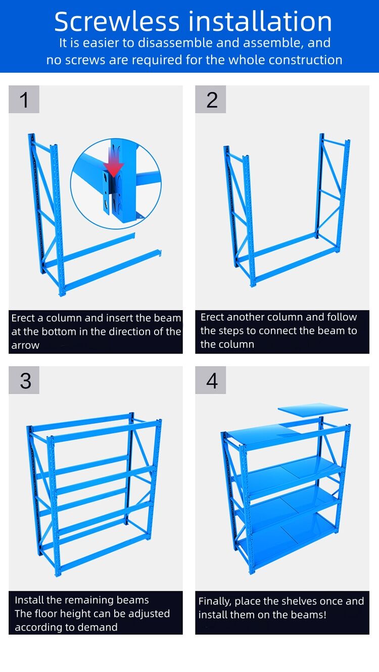 Warehouse Racks Storage Boltless Racking System Garage Storage Warehouse Racking System details