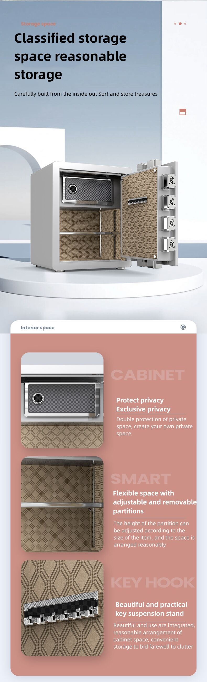 product safes for homes fireproof key safe box safe box for sale 70cm-6