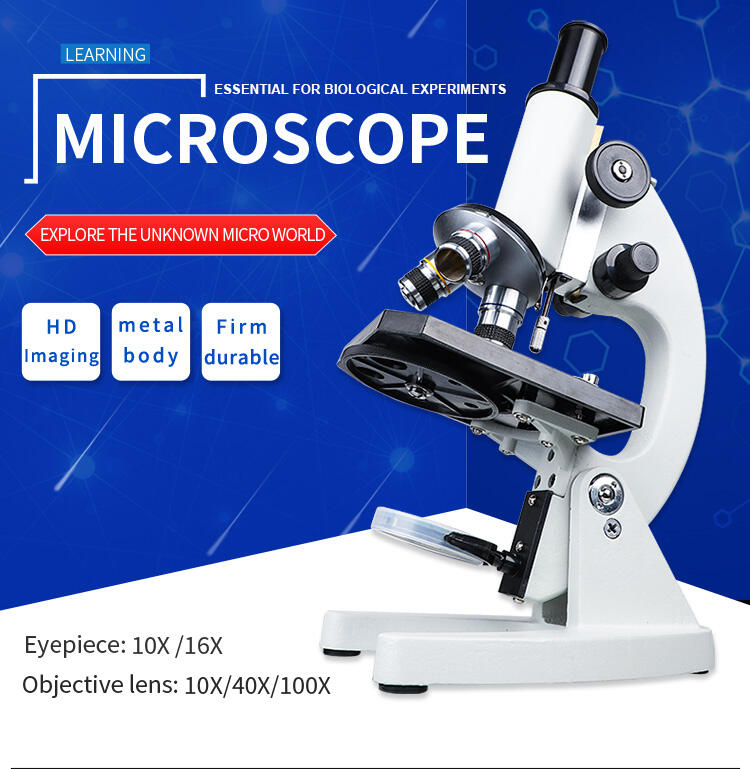 hot sale cheapest price teaching apparatus student 640X medical Lab microscope