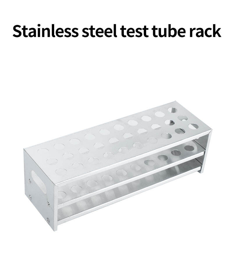 product factory customized st500 cordial aluminum test tube rack wholesale laboratory medical supplies different sizes-3