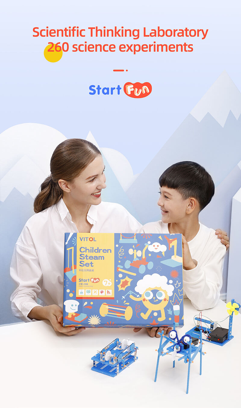 product steam toys educational science toys childrens science experiment educational set-3
