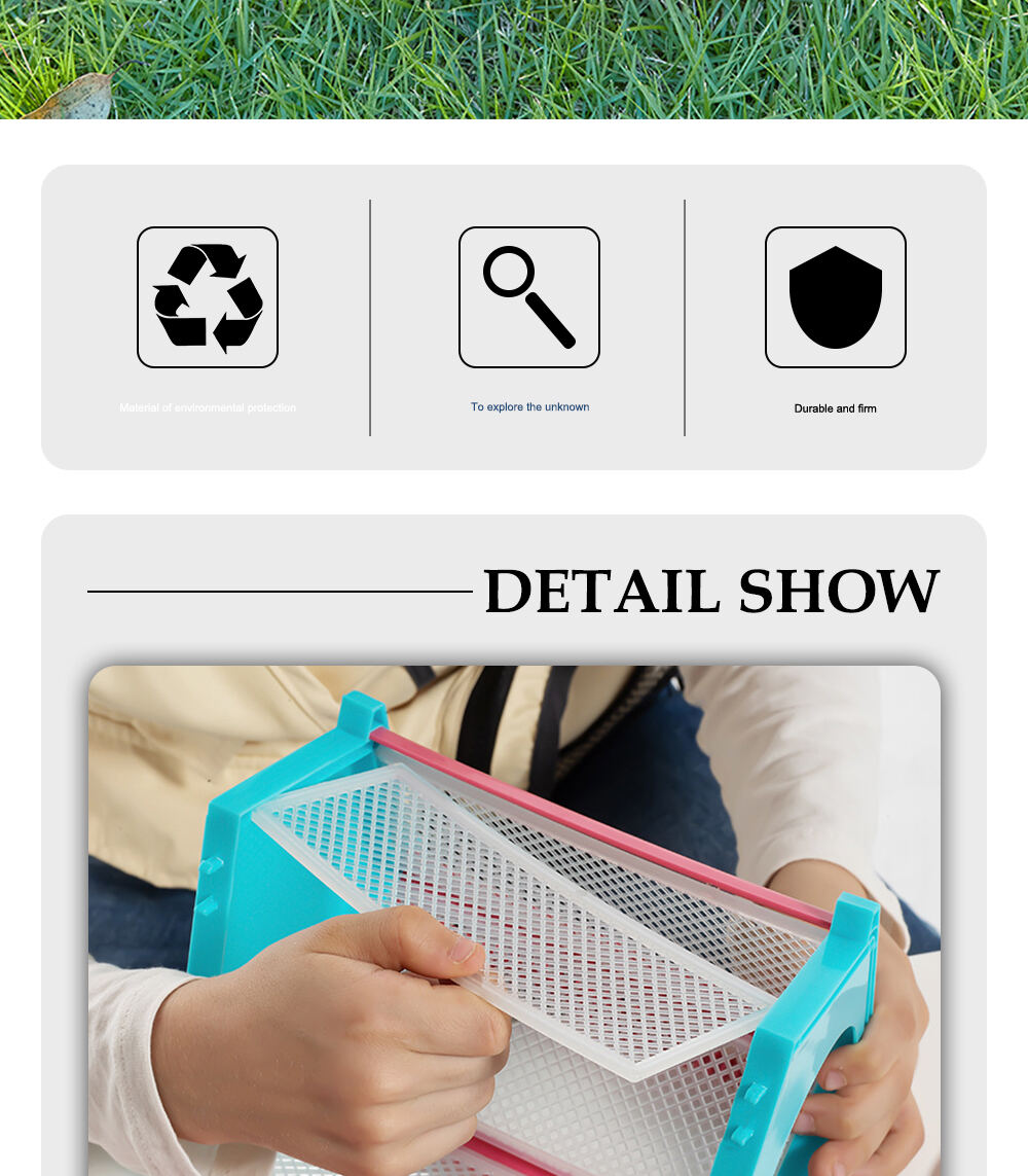 product professional manufacturer insect observation box with trap set transparent collector observation box for kid-3