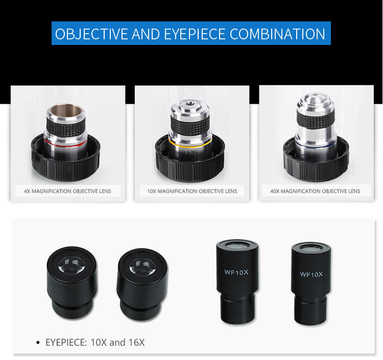 hot sale cheapest price teaching apparatus student 640X medical Lab microscope