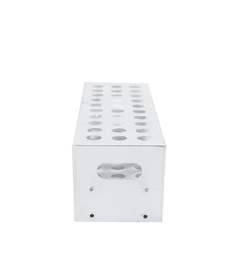 product factory customized st500 cordial aluminum test tube rack wholesale laboratory medical supplies different sizes-6