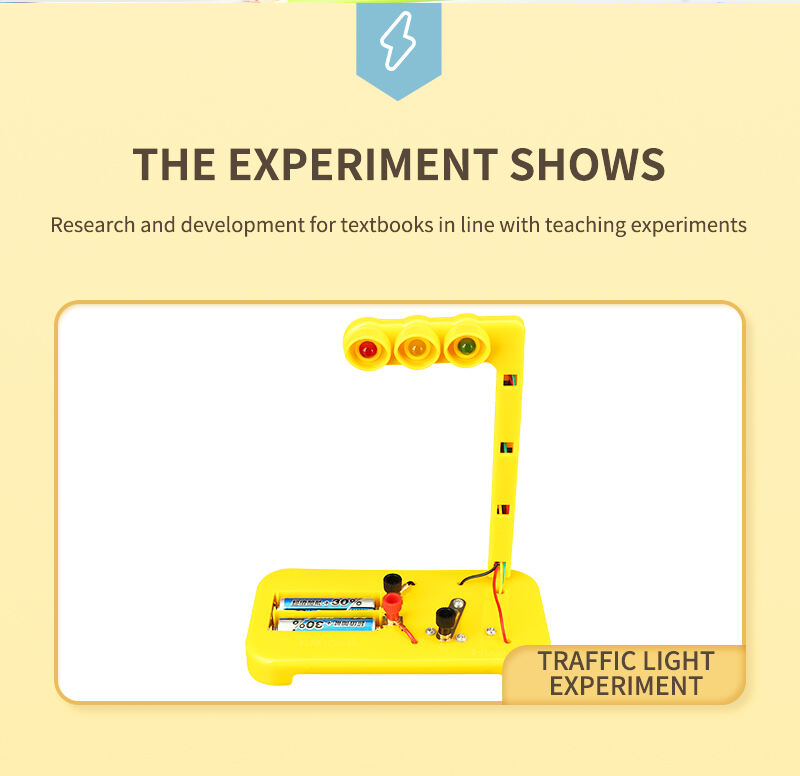 product factory price  primary school magnetism experiment kit experiment circuit box sets physics kits-8