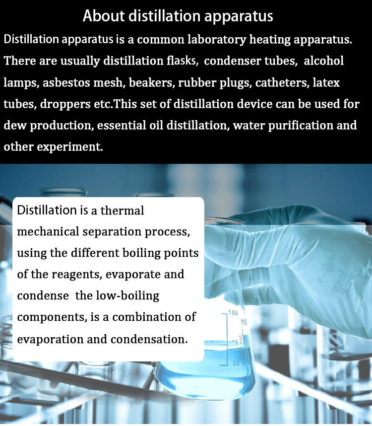  condenser pipe laboratory glassware set-58