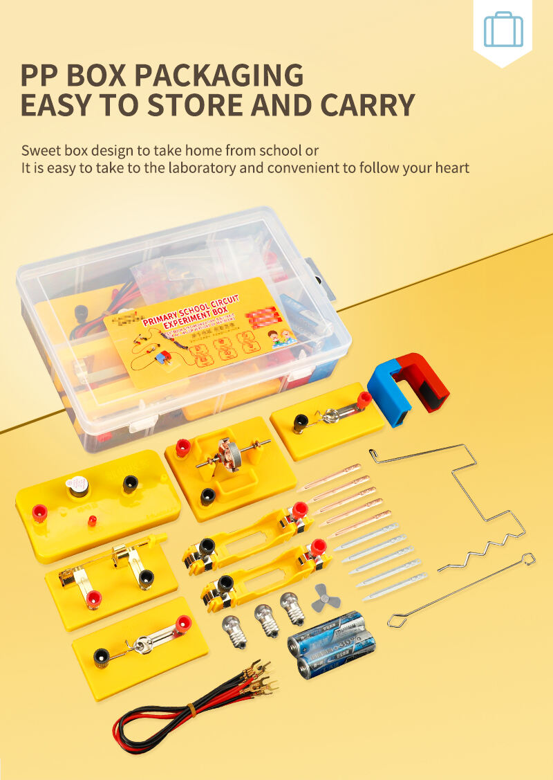 product 2022 new design primary school magnetic science experiment kit education science equipement physics kits-9