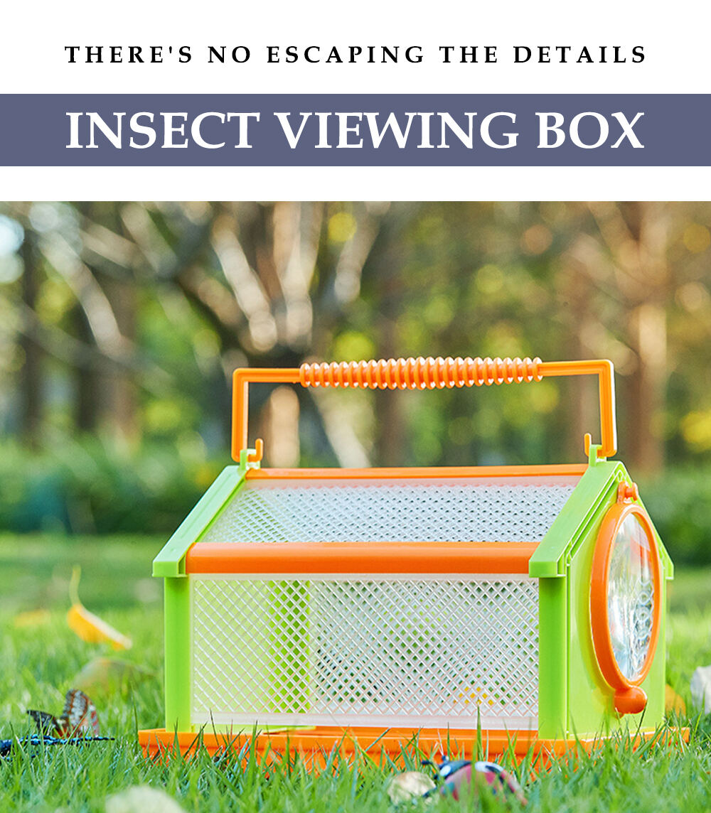 product professional manufacturer insect observation box with trap set transparent collector observation box for kid-1