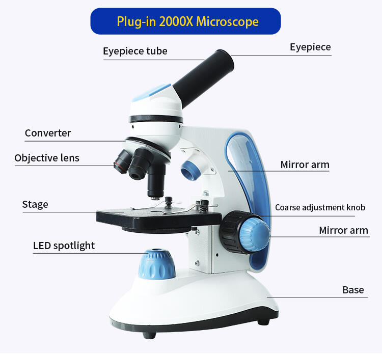 hot sale cheapest price teaching apparatus student 640X medical Lab microscope