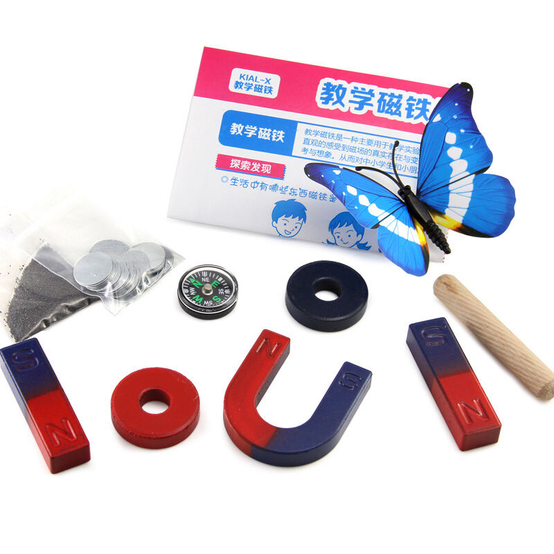 product guaranteed quality physics science magnets kit for education science experiment tools magnet set-4