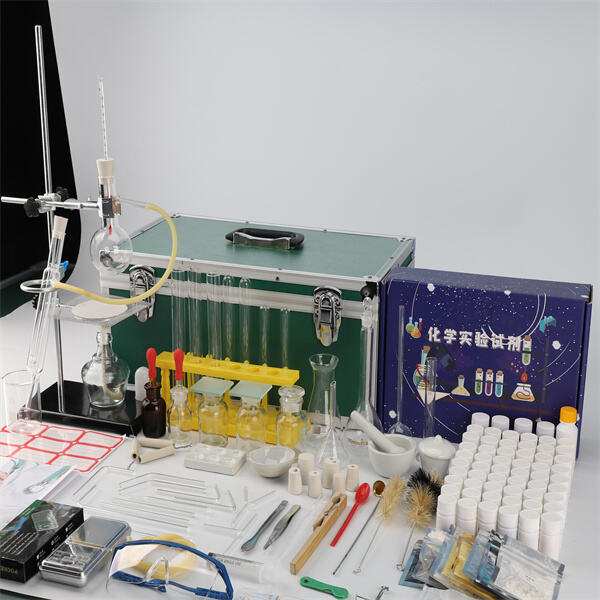 Transform your kitchen into a science lab with our fun and educational chemistry experiment kits