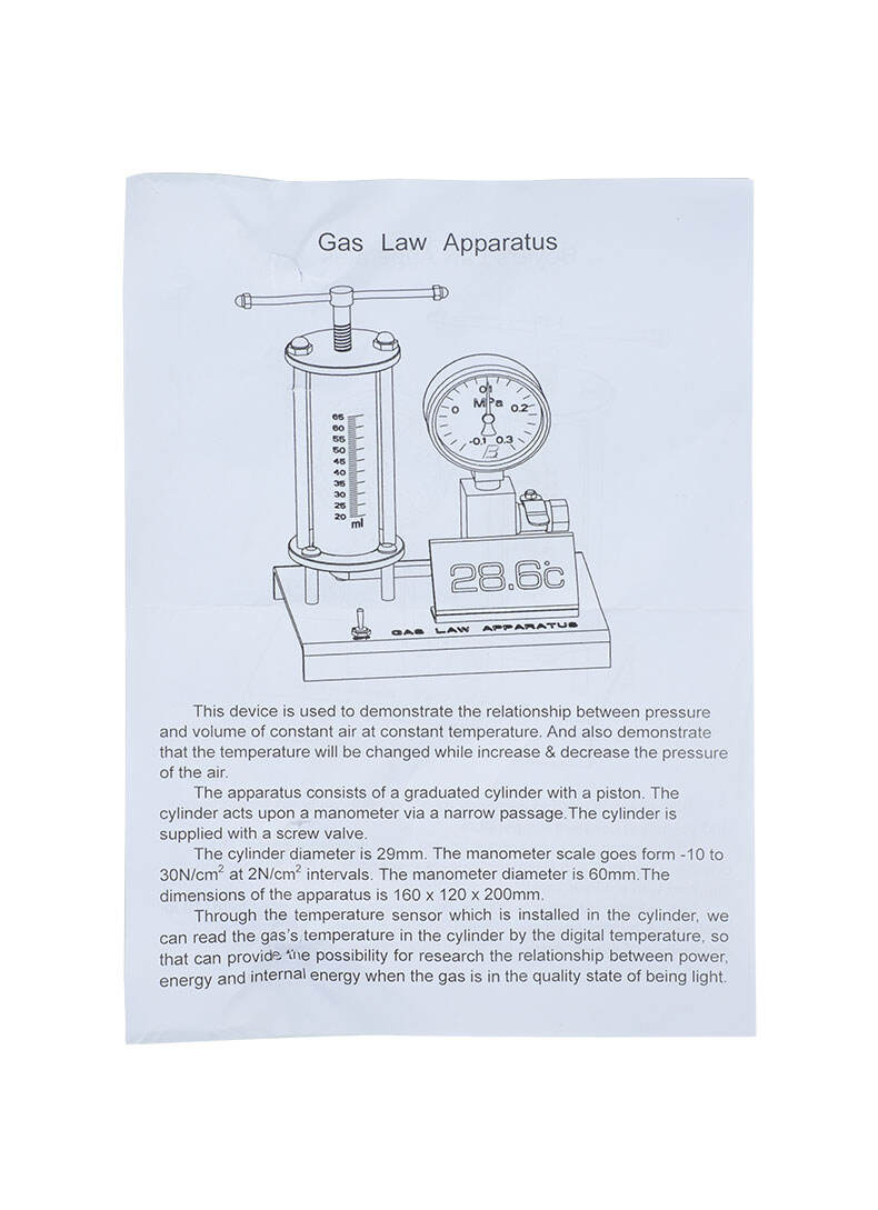 product gas laws demonstrator boyle boyle gelusacs laws physics laboratory equipment teaching instruments-6