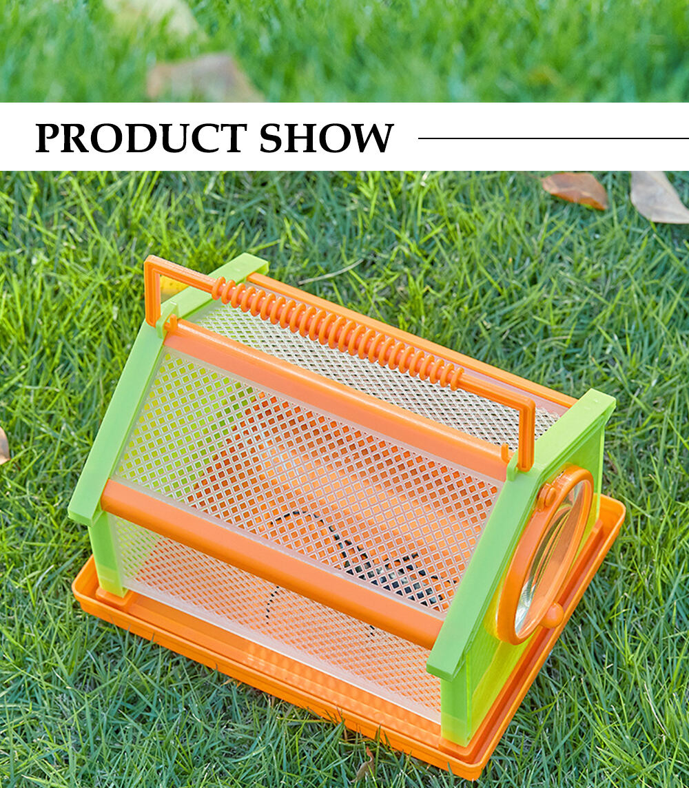 product professional manufacturer insect observation box with trap set transparent collector observation box for kid-2