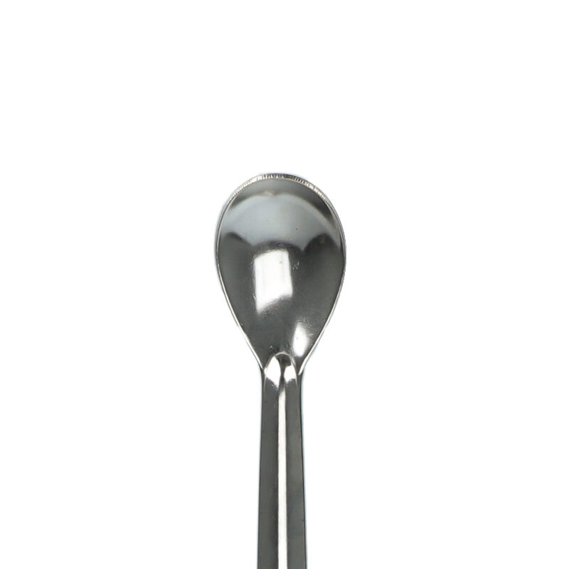 product lab stainless steel square tail spoon double head one spoon one scraper spatula-58