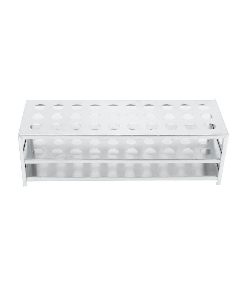product factory customized st500 cordial aluminum test tube rack wholesale laboratory medical supplies different sizes-4