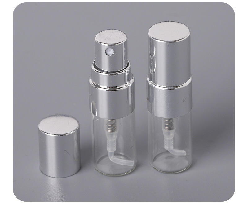 Mini Transparent Cosmetic Perfume Glass Bottle Small Spraying Pot Sub-Packaging Carry-On Water Replenishment Sample Bottling manufacture