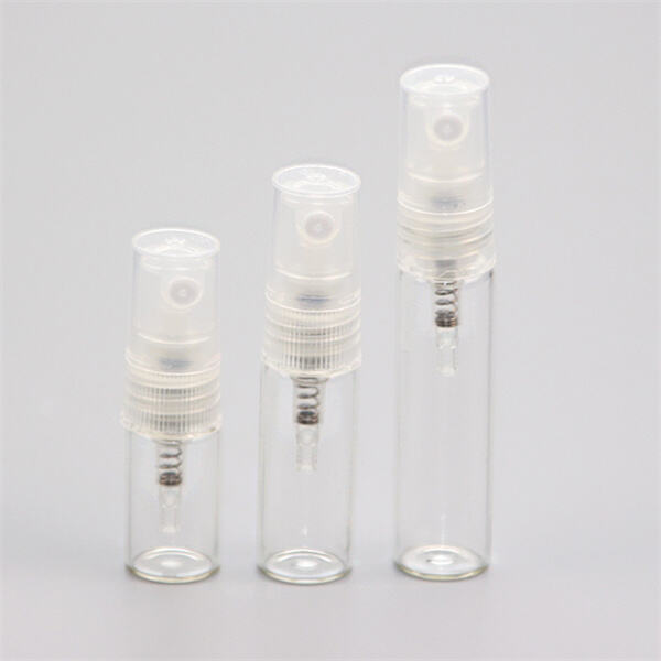With a convenient spray top, small glass bottles make it simple to dispense liquids with precision.