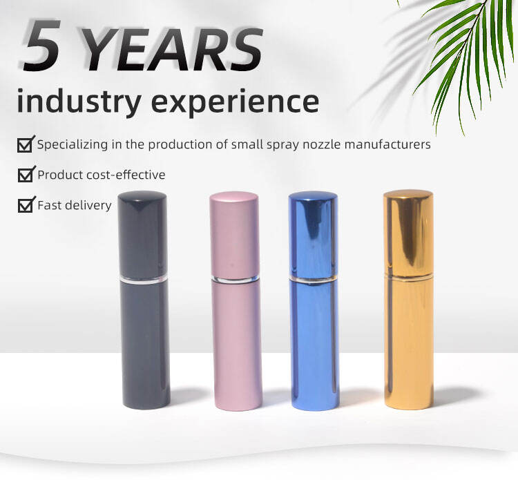 Fast Delivery Luxury Travel Size Empty Portable Pocket Perfume Refillable Atomizer Glass Bottle For Mini Spray supplier