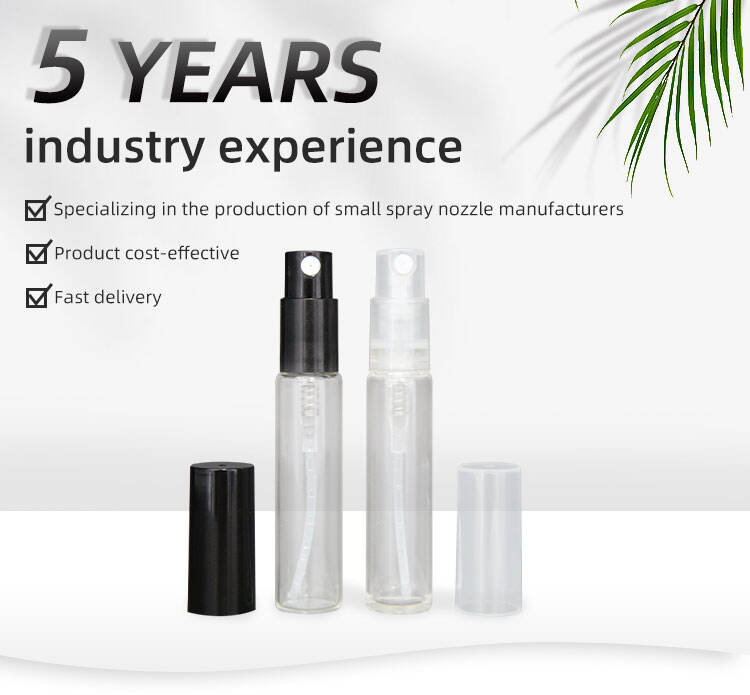 Plastic Portable Travel Cosmetic Container Pump Perfume Nozzle for Cosmetic Bottle supplier