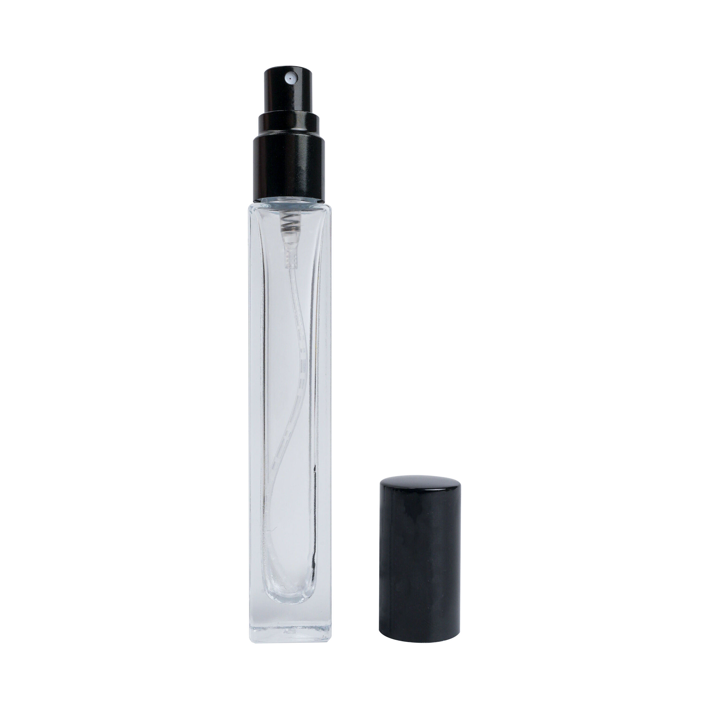 Simple Glass Perfume Spray Bottle Thickened Glass Packaging Sample Bottle Portable Cosmetic Empty Bottle supplier