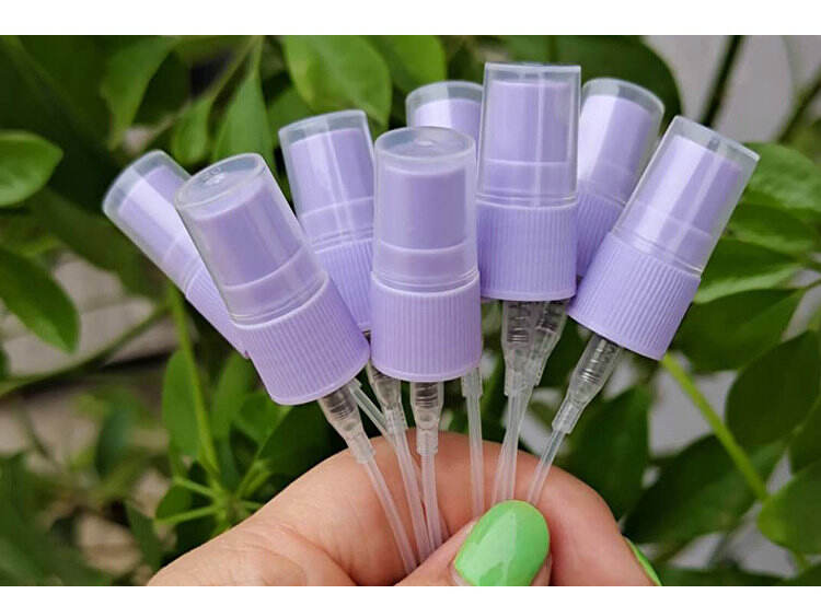 Full Plastic 13 Teeth Lace Perfume Spray Nozzle Essential Oil Sub-Pack Press Bottle Pump Head Lid Bottle Caps Closures supplier