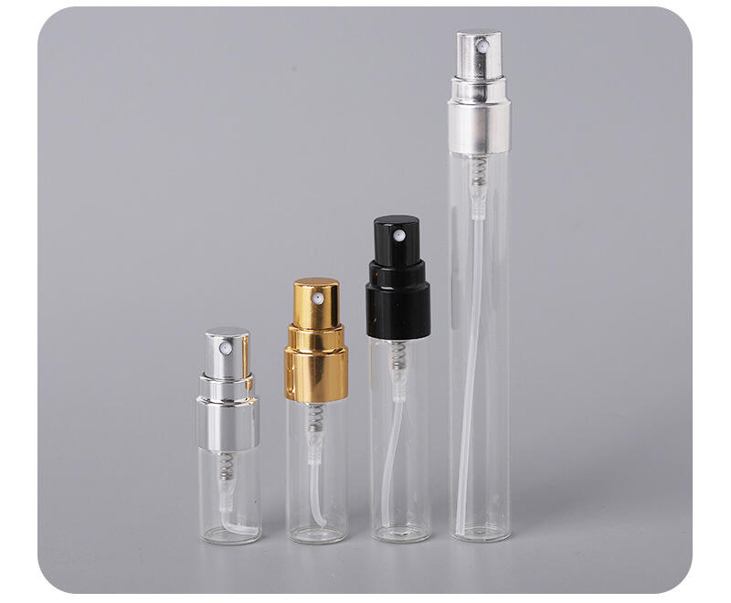 Mini Transparent Cosmetic Perfume Glass Bottle Small Spraying Pot Sub-Packaging Carry-On Water Replenishment Sample Bottling details