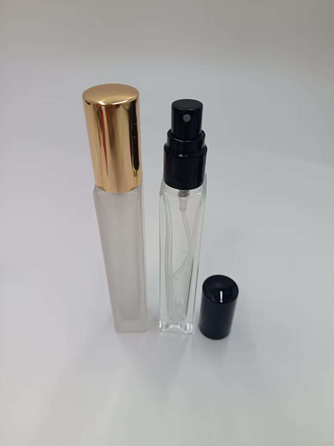 10ml frosted square perfume glass bottle supplier