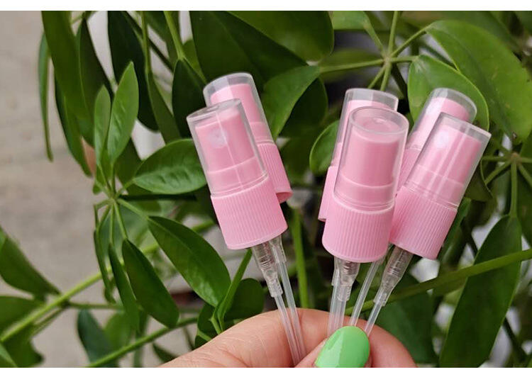 Full Plastic 13 Teeth Lace Perfume Spray Nozzle Essential Oil Sub-Pack Press Bottle Pump Head Lid Bottle Caps Closures manufacture