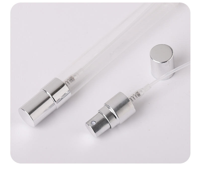 in Stock 12-Tooth Anodized Plastic Perfume Nozzle Small Sample Cosmetic Moisturizing Pressure Type Perfume Spray Nozzle supplier