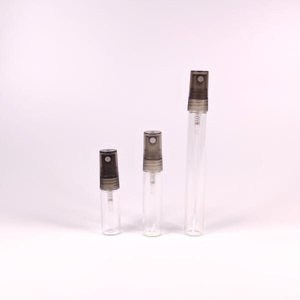 Travel-friendly empty mini spray bottles