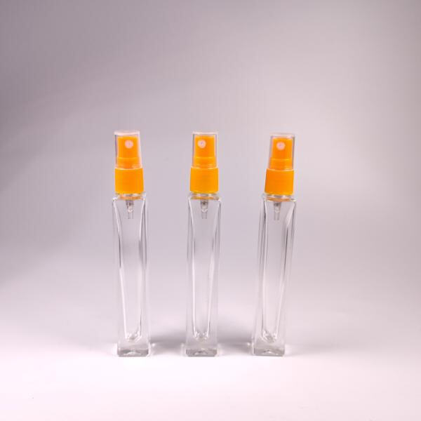 Sleek and modern design of cosmetic pump bottles