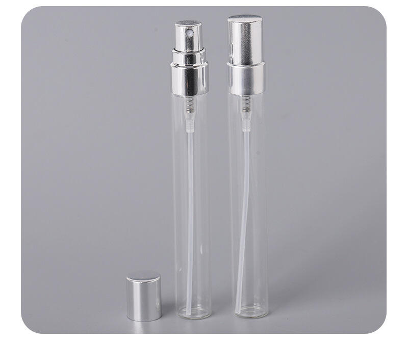 Mini Transparent Cosmetic Perfume Glass Bottle Small Spraying Pot Sub-Packaging Carry-On Water Replenishment Sample Bottling manufacture