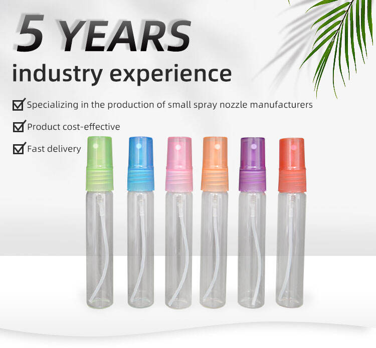 High Quality Wholesale Plastic Mist Sprayer Customizable 15ml Perfume Spray Bottle details